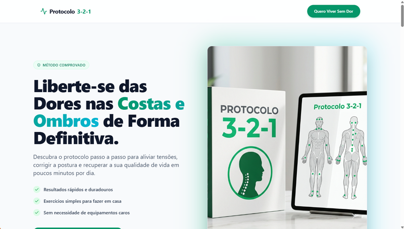 Protocolo 3-2-1 Saúde & Bem-Estar